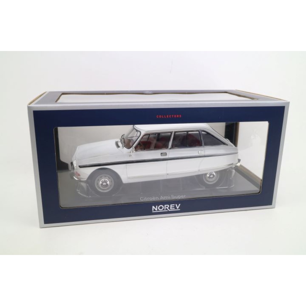 White Diecast Vehicle NOREV 1:18 Citroen AMI Super 1974 - White